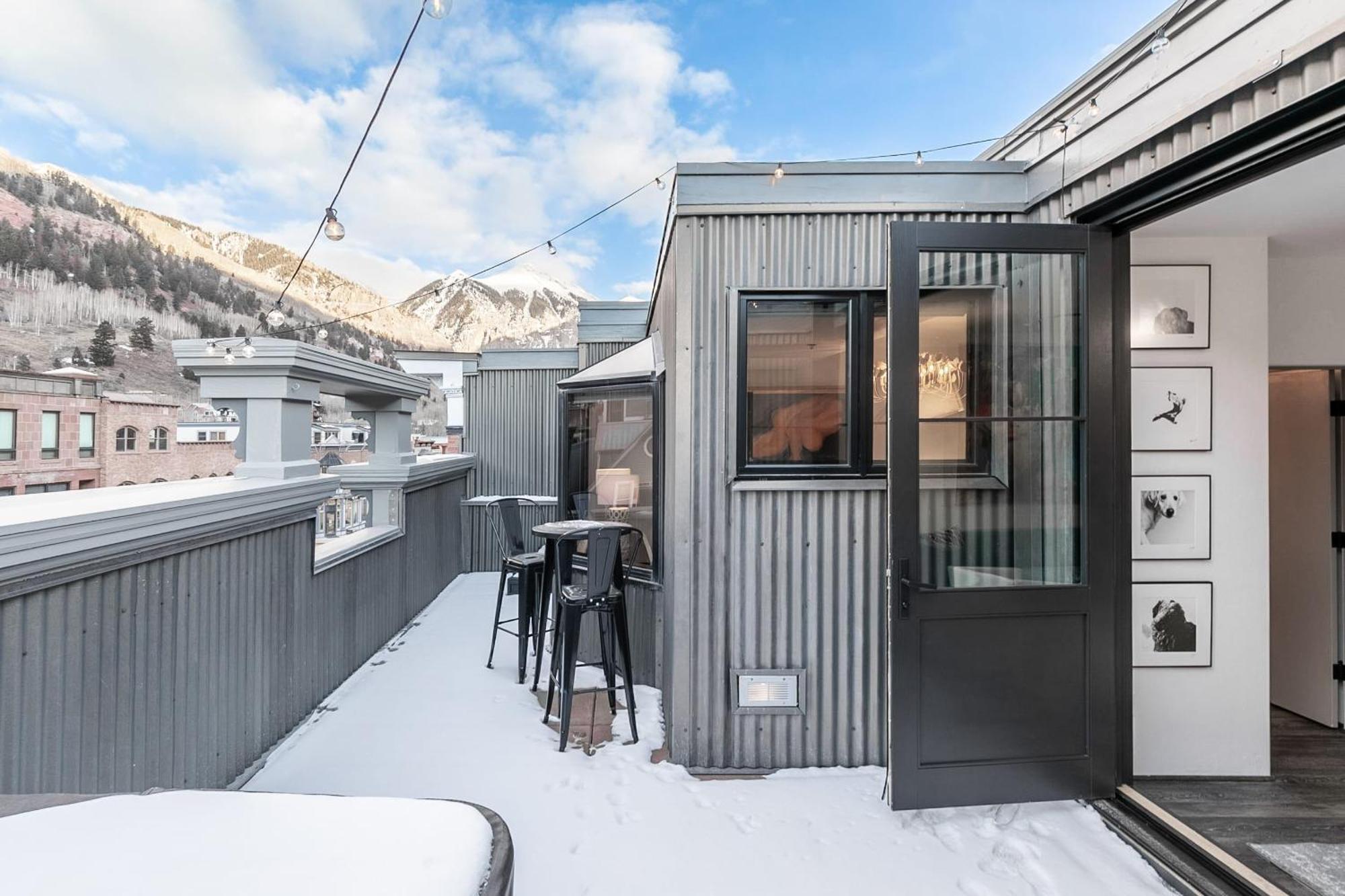 New San Juan 303 By Avantstay Modern Penthouse W Deck Overlooking Main Street Telluride Zewnętrze zdjęcie